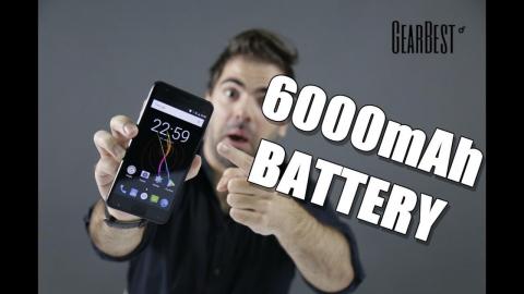 Huge Battery Smartphone OUKITEL K6000 Plus - GearBest