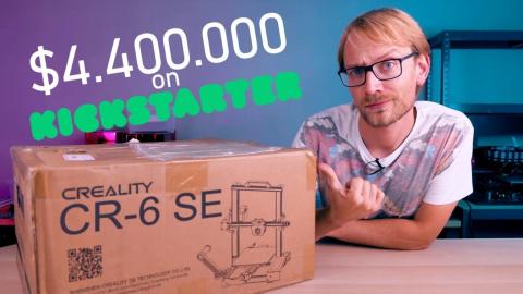 Was Live: Unboxing Creality's Kickstarter Wunderkind - CR-6 SE!