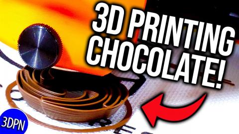 YOU CAN 3D PRINT CHOCOLATE!