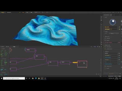 Gaea Tutorial | Bake Light and Shadows on Textures using the Light node