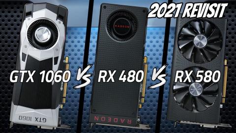 Pascal vs Polaris in 2021: GTX 1060, RX 480, RX 580 Revisited!