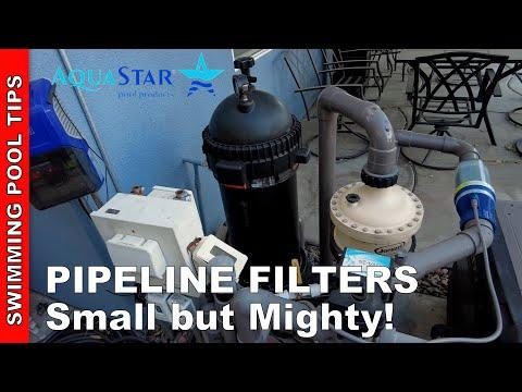 Aqua Star Pipeline Filters, Compact Size & Awesome Flow -A Real Game Changer for Pool Filtration!