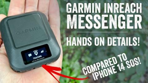 Garmin inReach Messenger: Hands-On Details/Walkthrough!