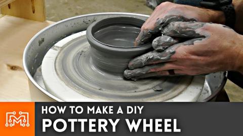 How to Make a DIY Pottery Wheel