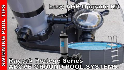 Raypak Protégé CFP ABOVE GROUND POOL SYSTEM: Upgrade your Above Ground Pool to a Real Filter & Pump!