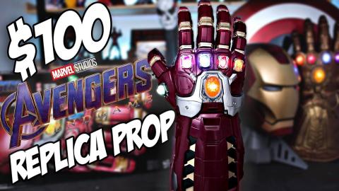 $100 Avengers Endgame Power Gauntlet Review! Nano Gauntlet | Hasbro Toys Marvel Legends Unboxing