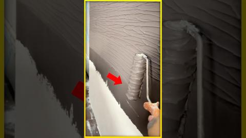 Satisfying DIY Tricks  For Plastering????????#new #yt #ytshorts #satisfying