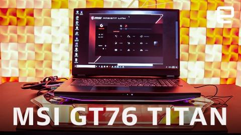 MSI GT76 Titan Hands-On: When bigger is better