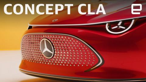 Mercedes-Benz Concept CLA Class mixes big range and big style