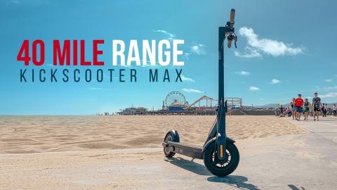 Hollywood to Santa Monica and Back ? ????  Review and Range Test of Ninebot MAX
