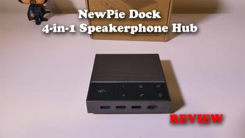 NewPie Dock 4-in-1 Conference Speakerphone and Hub REVIEW