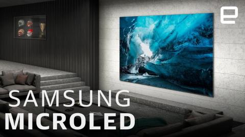 Samsung's new MicroLED TV's CES 2021