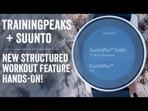 Quick Tip: New Suunto Structured Workouts from TrainingPeaks (Suunto 5/Suunto 9)