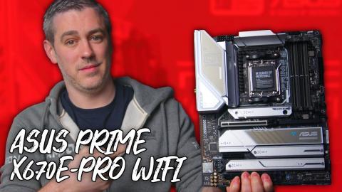ASUS Prime X670E Pro Wi-Fi Review [VRM Thermals | Power | Operating Costs]