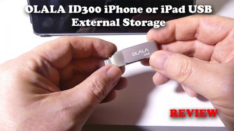 OLALA ID300 USB External Storage for iPhone and iPad REVIEW