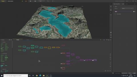 Gaea 1.2 Tutorial | Nordic Lakes Terrain Breakdown