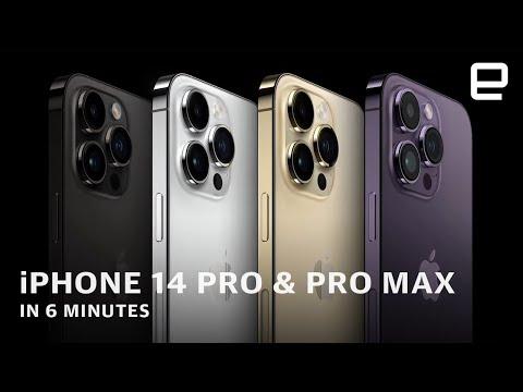 Apple iPhone 14 Pro and 14 Pro Max in under 6 minutes