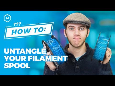 How To: Untangle Filament // Filament Guide