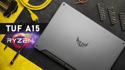 The AMD Hits Keep Coming!  ASUS TUF A15 Gaming Laptop Review