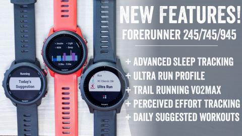 Quick Tips: Garmin Forerunner 245/745/945 New Feature Explainer