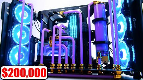 We Built OVER $200,000 of INSANE Custom PCs in One Year