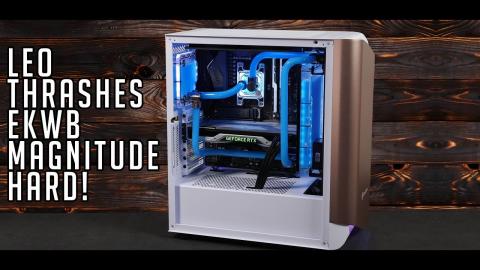 Leo builds a CUSTOM LOOP with EKWB Quantum & SilverStone Seta A1!