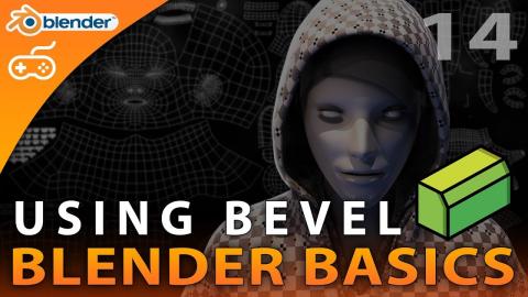 Using Bevel - #14 Blender Beginner Modelling Tutorial Series