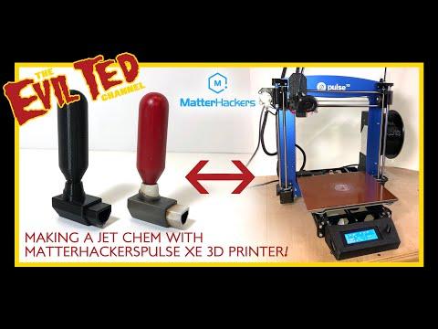 Making a Jet Chem with Matterhackers Pulse XE printer