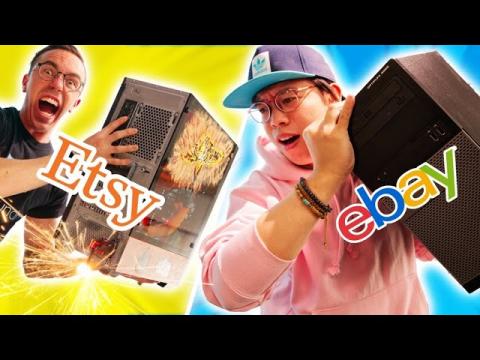 eBay vs Etsy Gaming PC CHALLENGE!