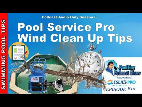 Pool Service Pro Wind Clean Up Tips and Tricks - Educating Your Clients, Setting A Timer and More!