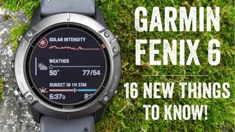 Garmin Fenix 6 Review: 16 New Things To Know (Base/Pro/Solar)