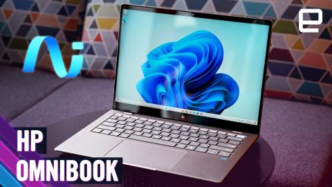 First look at Microsoft Copilot+ PC with the HP Omnibook