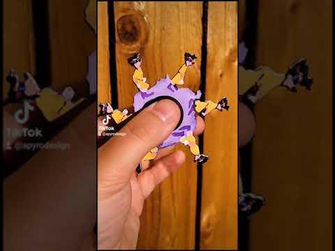My insane animated fidget spinners.