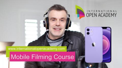 MY MOBILE FILMING COURSE IS OUT NOW!!