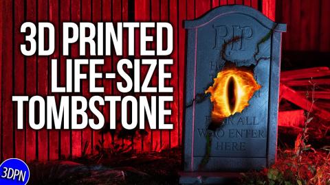 Halloween vs the $38,000 3D Printer!