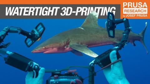 Does 3D printing work at 40 m depth underwater?
