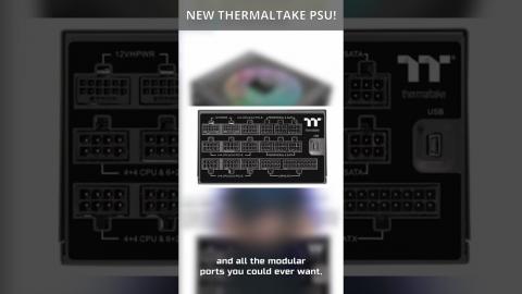Thermaltake's New PSU is Beautifully OVERKILL!!