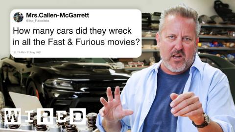 Fast & Furious Car Expert Answers Car Questions From Twitter | Tech Support | WIRED