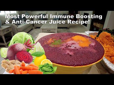 The Most Powerful Immune Boosting & Anti-Cancer Juice Recipe! 7-Years of Juicing & No Sicknesses!