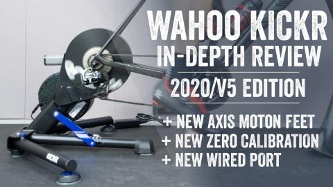 Wahoo KICKR In-Depth Review - 2020/V5 Edition // Accuracy, AXIS, Complete Testing!