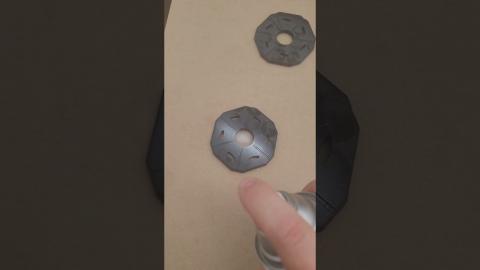 3d printed animated spider spinner.