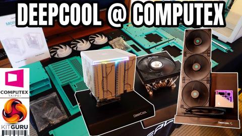 Computex 2023: DEEPCOOL - new coolers, cases and PSU's