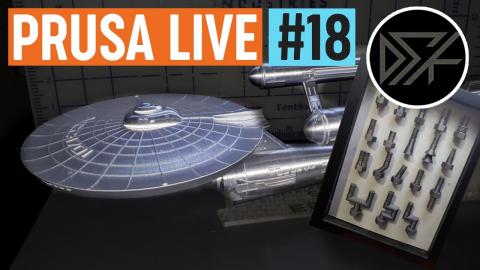 Injection molding and other news from Prusa + a chat with Fernando aka DSK001 - PRUSA LIVE #18