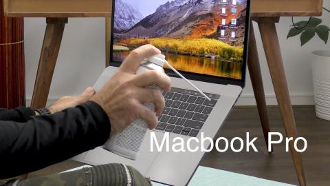 How to fix a stuck key on the New Macbook Pro