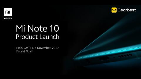 Xiaomi Mi Note 10 is Coming! - Gearbest