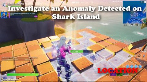 Investigate an Anomaly Detected on Shark Island LOCATION
