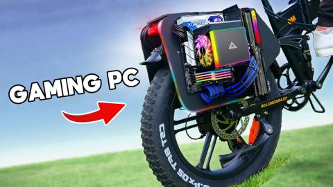 I Turned My Bicycle Into a Gaming PC