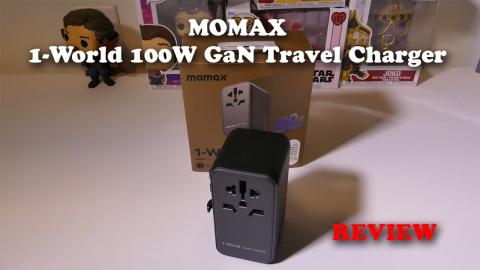 MOMAX 1-World 100W GaN Travel Charger REVIEW