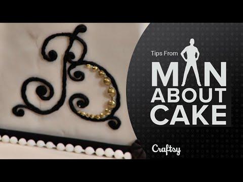 How to Use Edible Gold Paint for Fancy Piped Cake Designs — Joshua John Russell