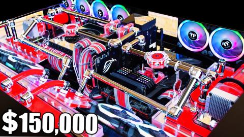 We Built OVER $150000 of INSANE Custom PC's in One Year